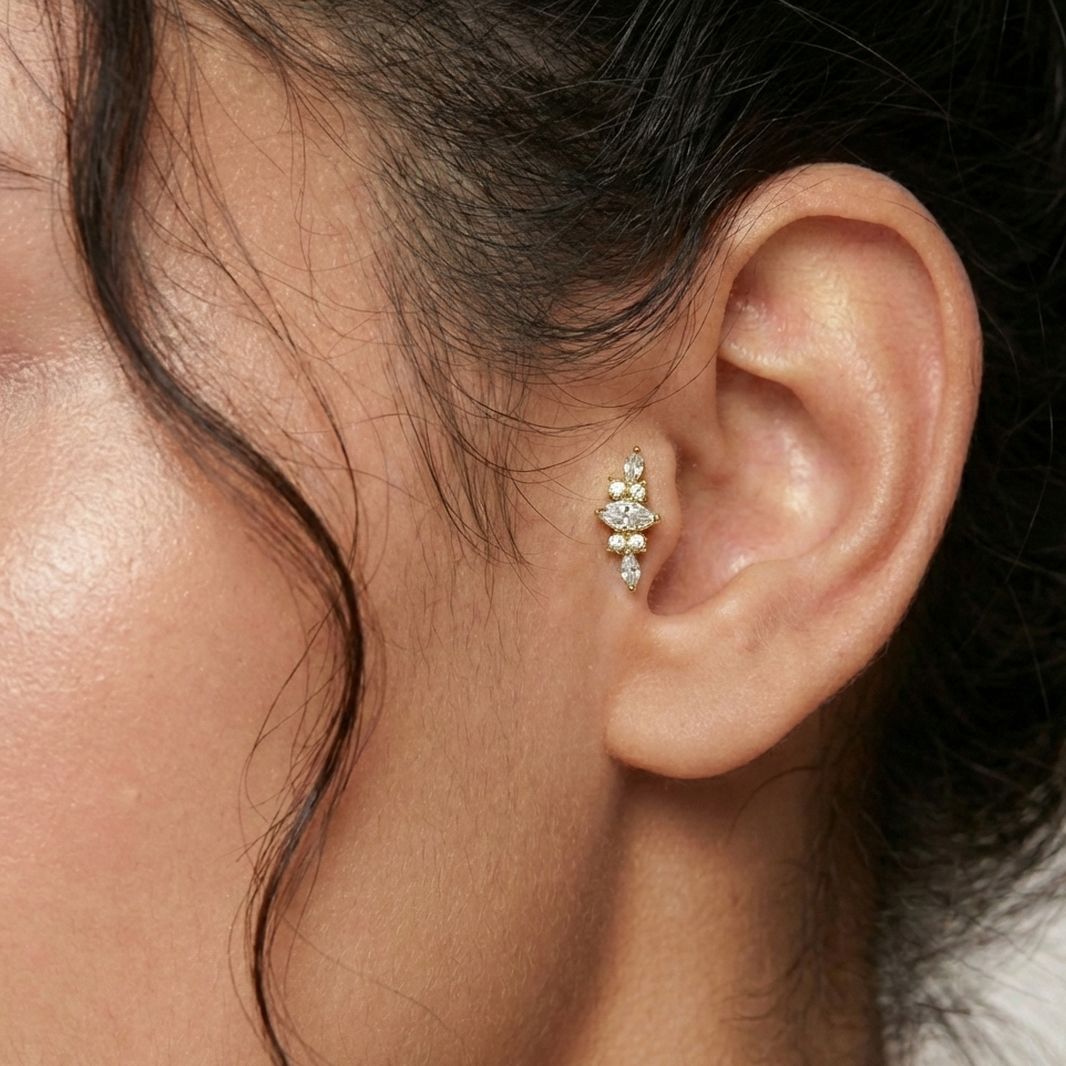 Rhea - Internal-Thread Labret